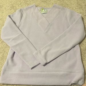Dudley Stephens S valley V Neck in Lavender